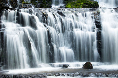 View of waterfall