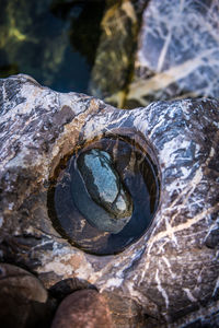 Close-up of an abandoned building