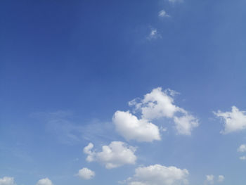 Low angle view of clouds in sky