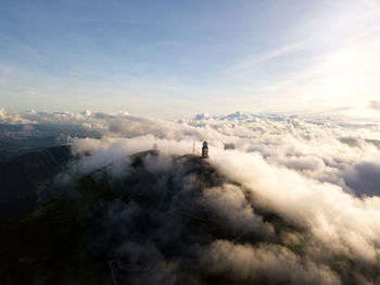 Scenic view of cloudscape against sky