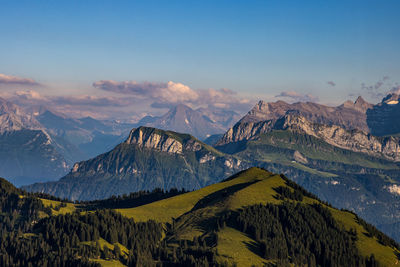 Mountains of central switzerland