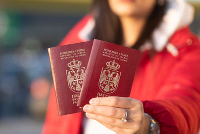 red