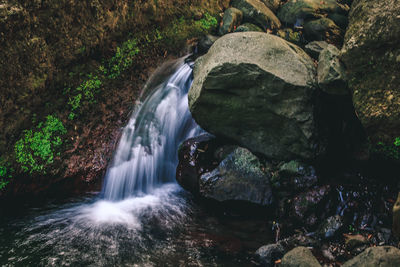 Waterfall in forest