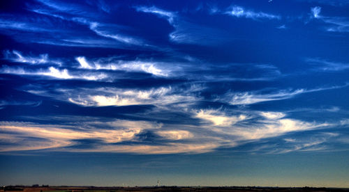 Low angle view of sky