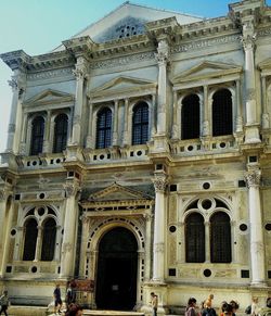 Low angle view of church