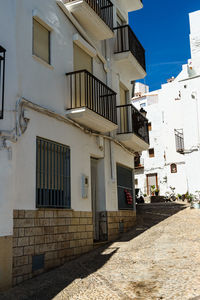 View of residential buildings