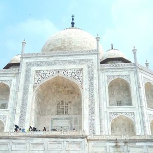 Low angle view of cathedral against sky