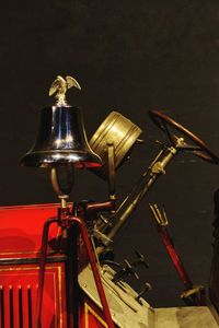 Close-up of machine part