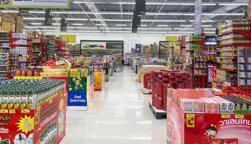 Market stall for sale in store