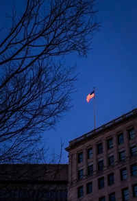 Low angle view of building against sky