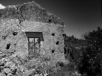 Low angle view of built structure