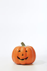 View of pumpkin against white background