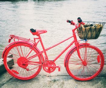 The red bike