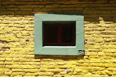 Close-up of window