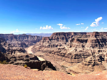 Aerial view of landscape against sky