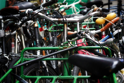 So many bicycles