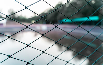 Full frame shot of chainlink fence