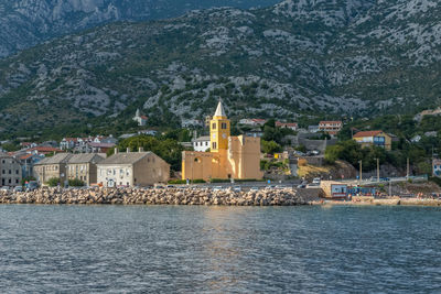 Buildings at waterfront