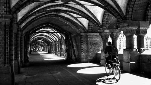 Corridor of building
