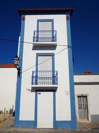 Low angle view of building against sky