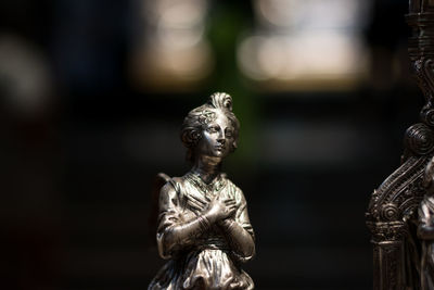 Close-up of buddha statue