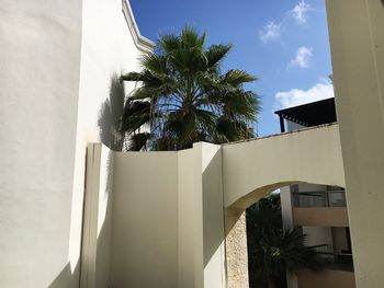 Low angle view of building against sky