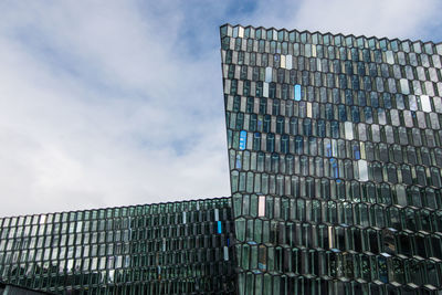 Low angle view of building against sky