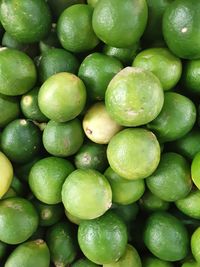 Full frame shot of fruits in market