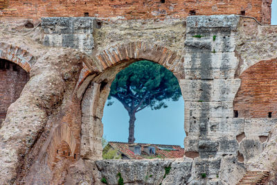 Old ruins of building