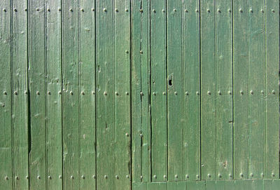 Full frame shot of wooden fence