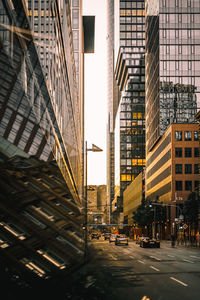 Street amidst buildings in city