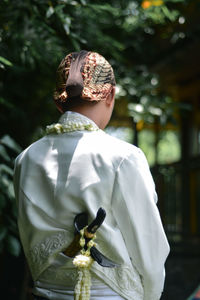 Traditional javanese wedding dress for men