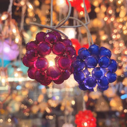 Close-up of christmas decoration