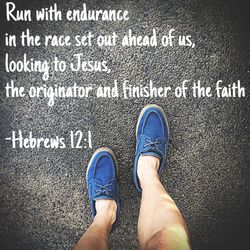 Low section of person standing on tiled floor