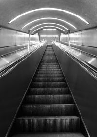 Staircase of subway station