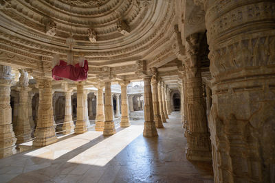 Interior of historic building