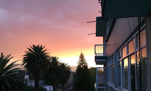 Low angle view of building against sky