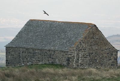 Low angle view of old building