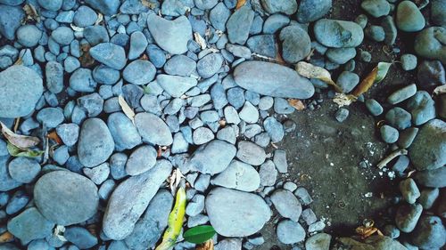 Full frame of stones