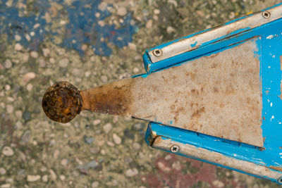 Close-up of rusty metal