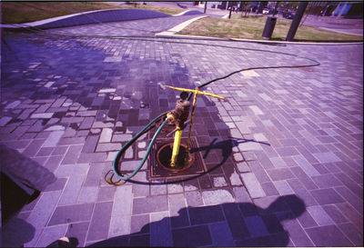 tiled floor
