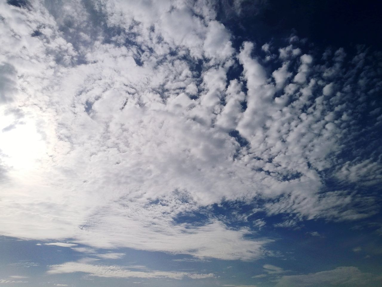 sky, cloud - sky, beauty in nature, nature, low angle view, backgrounds, scenics, sky only, no people, majestic, cloudscape, tranquil scene, tranquility, full frame, blue, outdoors, day, awe