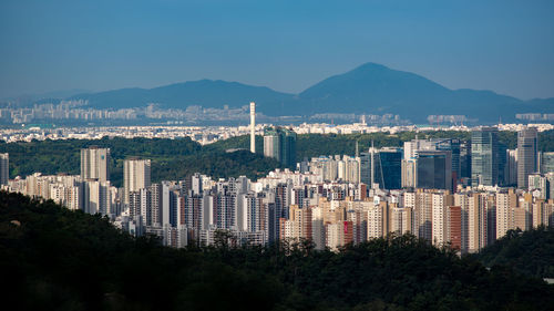 Buildings in city