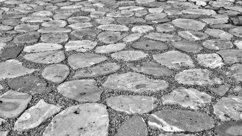 Full frame shot of stone wall