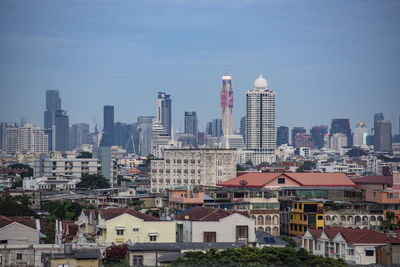 Cityscape against sky