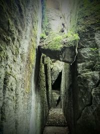 Staircase of old building