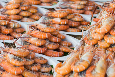 Full frame shot of vegetables for sale at market