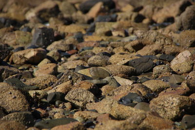 Full frame shot of stones