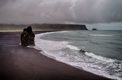 Man standing on beach