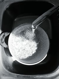 Close-up of food on table